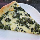Thin Spinach Pizza