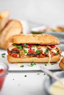 Eggplant Parmesan Dish