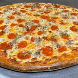 Cheese Pizza with Three Topping