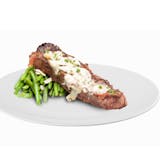 NY Strip Steak with Vegetables Dinner
