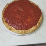 Chicago Style Stuffed Pizza with One Topping