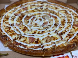 Chicken Bacon Ranch Pizza
