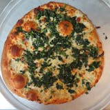 Spinach Alfredo Pizza