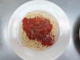 Spaghetti with Red Sauce Lunch