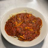 Spaghetti with Sauteed Mushrooms