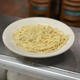 Spaghetti with Olive Oil, Basil & Garlic