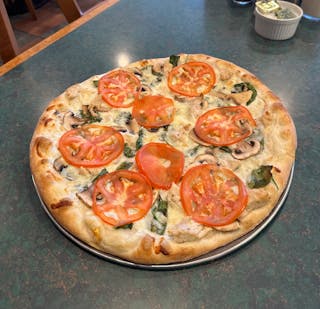 Chicken Florentine Pizza