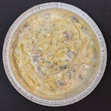 Fettuccine Alfredo with Mushrooms