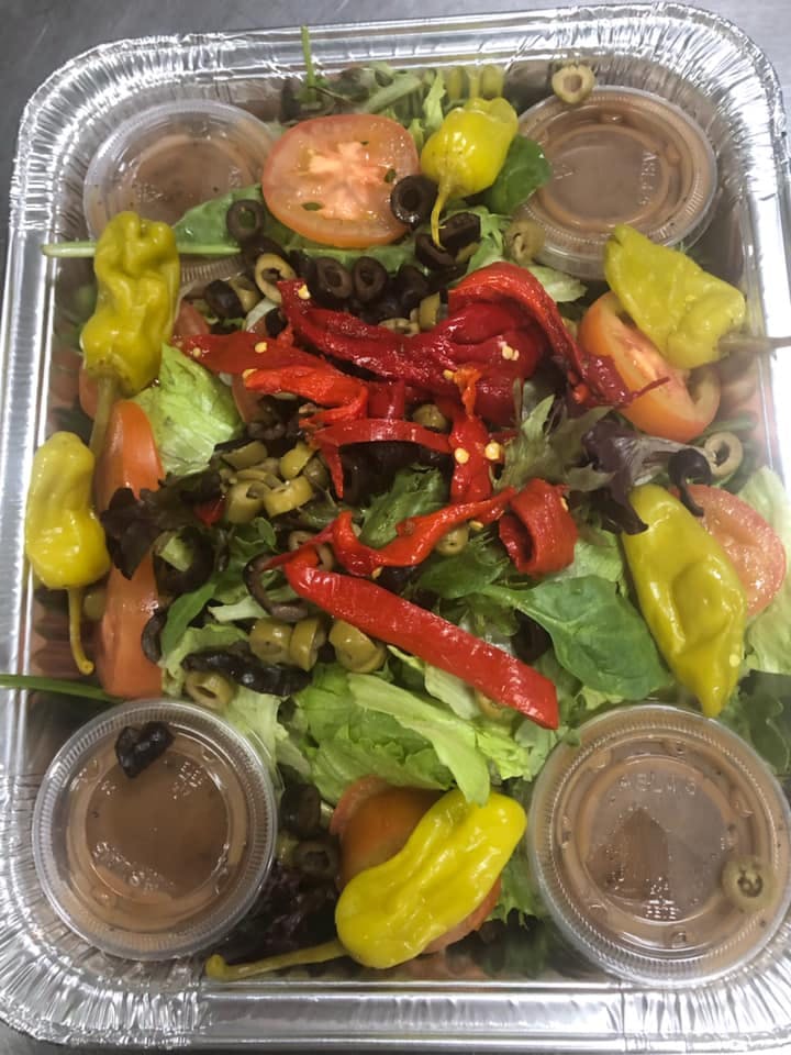 Order Tossed Salad - Salad food online from Portofinos Italian Restaurant store, Krum on bringmethat.com