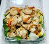 Grilled Shrimp & Grilled Chicken Caesar Salad
