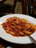 Pasta with Mushrooms & Tomato Sauce