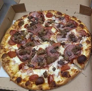 Three Toppings Pizza