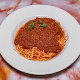 Angel Hair with Meat Sauce