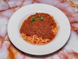 Angel Hair with Meat Sauce