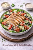 Greek Salad With Grilled Chicken