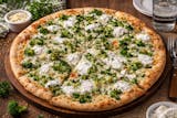 White Broccoli Pizza