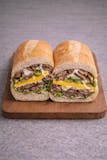 Cheesesteak Sub With The Works