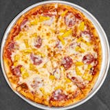Hawaiian Style Pizza Slice