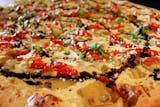 Eggplant Balsamic Pizza