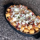 Tater Tots with Mozzarella Cheese