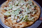 Chicken Caesar Pizza Cauliflower Crust