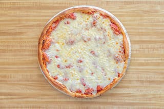 Plain Cheese Pizza Slice