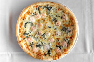 Shrimp Scampi Pizza