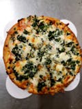Spinach & Mozzarella Pizza