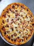 Meatball & Mozzarella Pizza