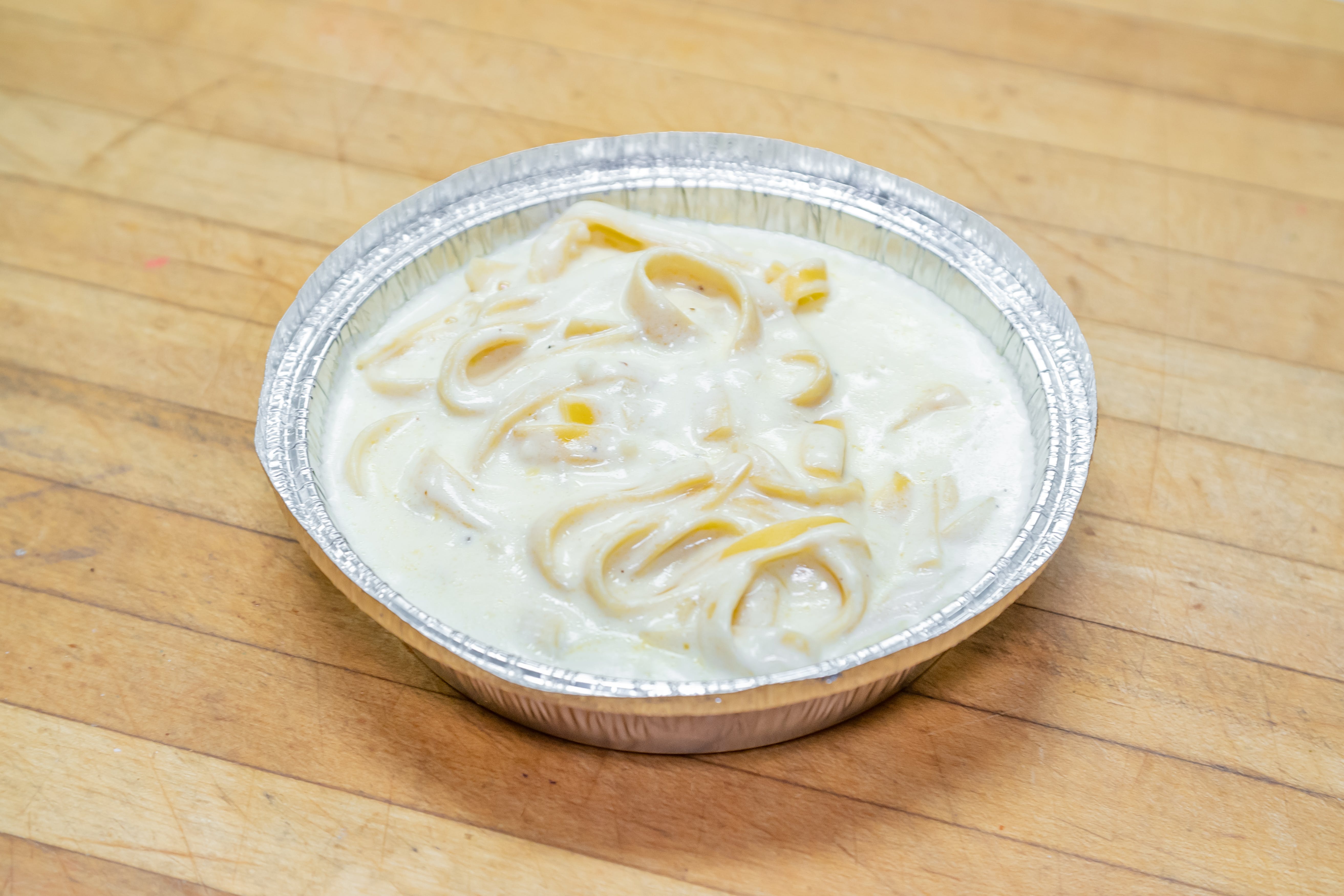 Egg Fettuccine Alfredo