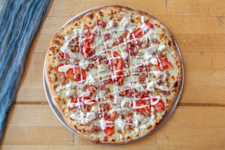 Chicken Bacon Ranch Pizza