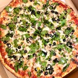 Veggie Green Pizza