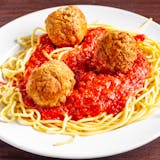 Spaghetti with Homemade Meatballs