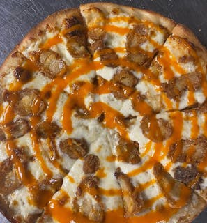 Buffalo Chicken White Pizza