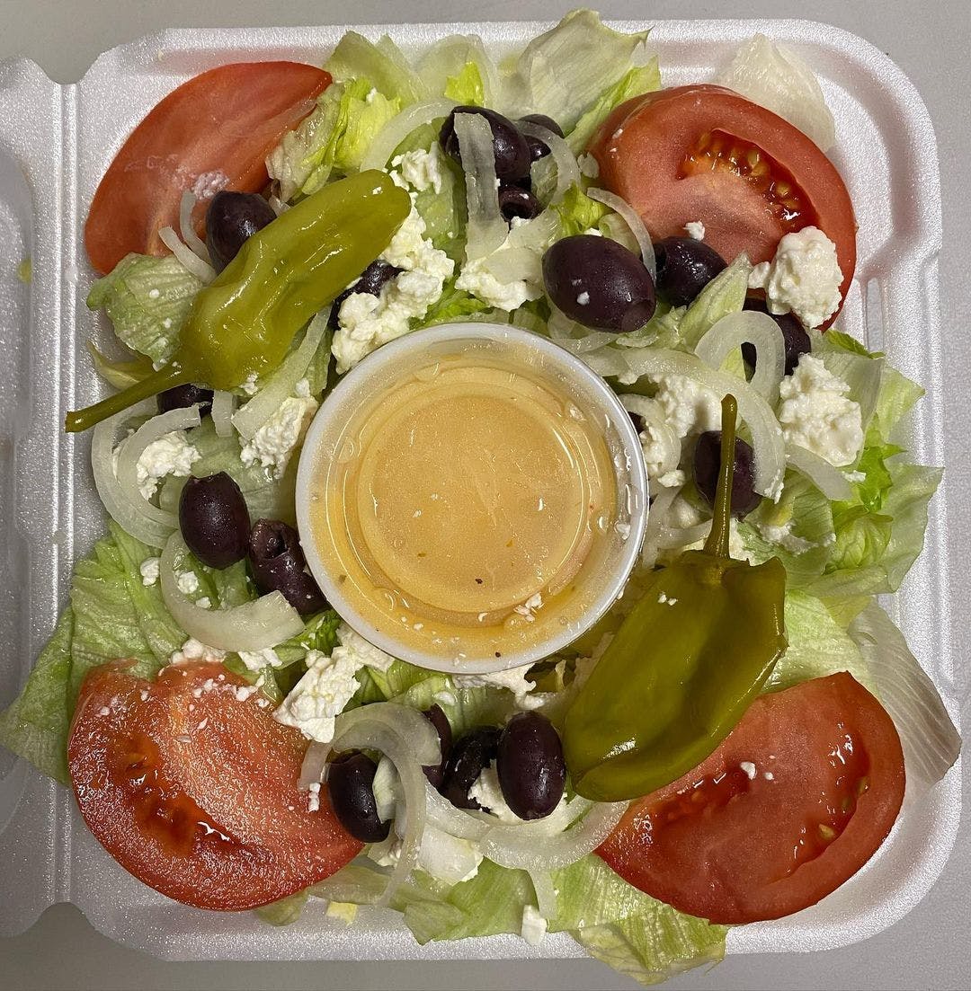 Order Garden Salad - Small food online from Astra Pizza store, St Petersburg on bringmethat.com