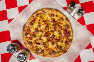 Bacon Cheeseburger Pizza