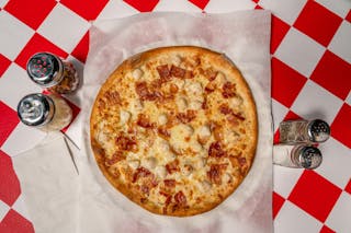 Scallop & Bacon Pizza