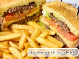 Hamburger Club Sandwich