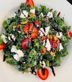 Kale with Fresh Strawberries Salad