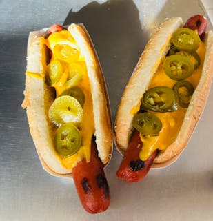 Jumbo Grilled Jalapeno Cheese Dog