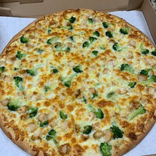 Alfredo White Pizza