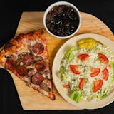 3. One Slice of Pizza, Mini Salad & Soft Drink Pick Up Special