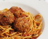 Spaghetti with Meatballs Lunch