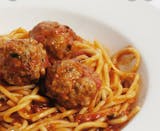 Spaghetti with Meatballs Lunch