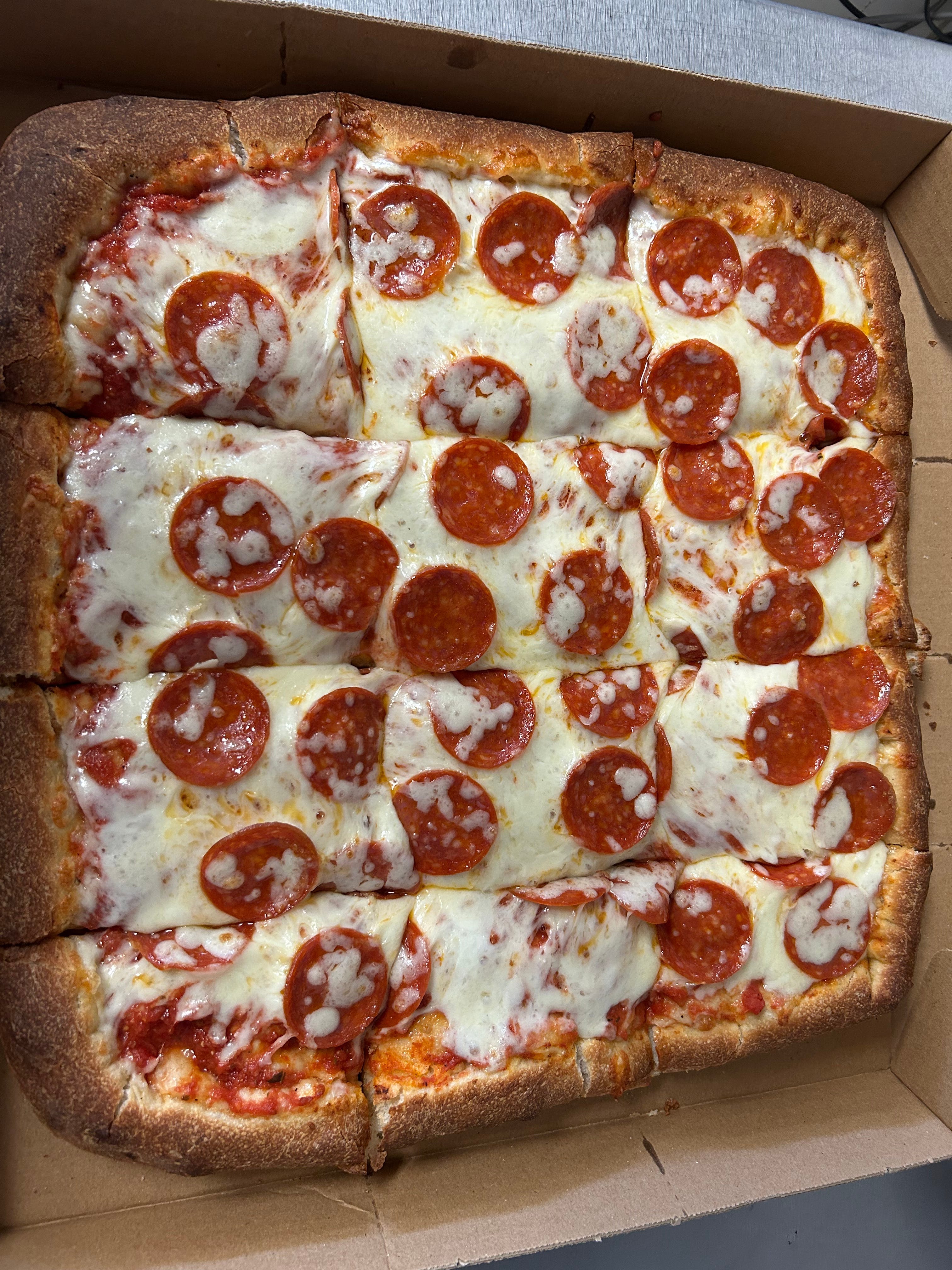 Sicilian Cheese Pizza