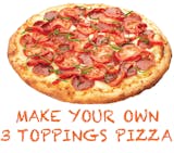 10 Pizzas 3 Toppings each