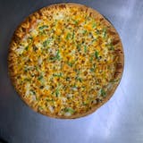 Indian Style Chicken Pizza