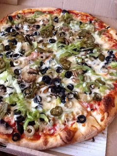 All Veggie Pizza