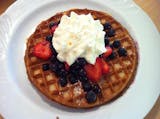Blueberry Waffle Breakfast