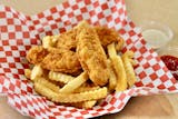 Chicken Strips & Crinkle Fries